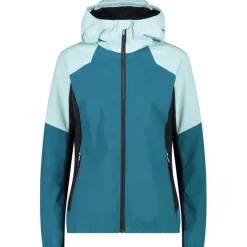 Damen Hybrid Hoodie Jacke