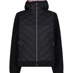 Damen Hybrid Hoodie Jacke