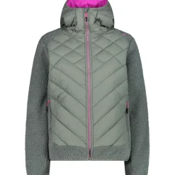 Damen Hybrid Hoodie Jacke