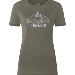 Damen I Love Climbing T-Shirt
