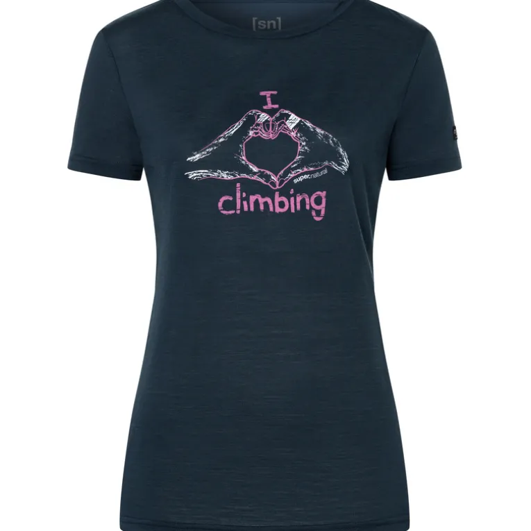 Damen I Love Climbing T-Shirt