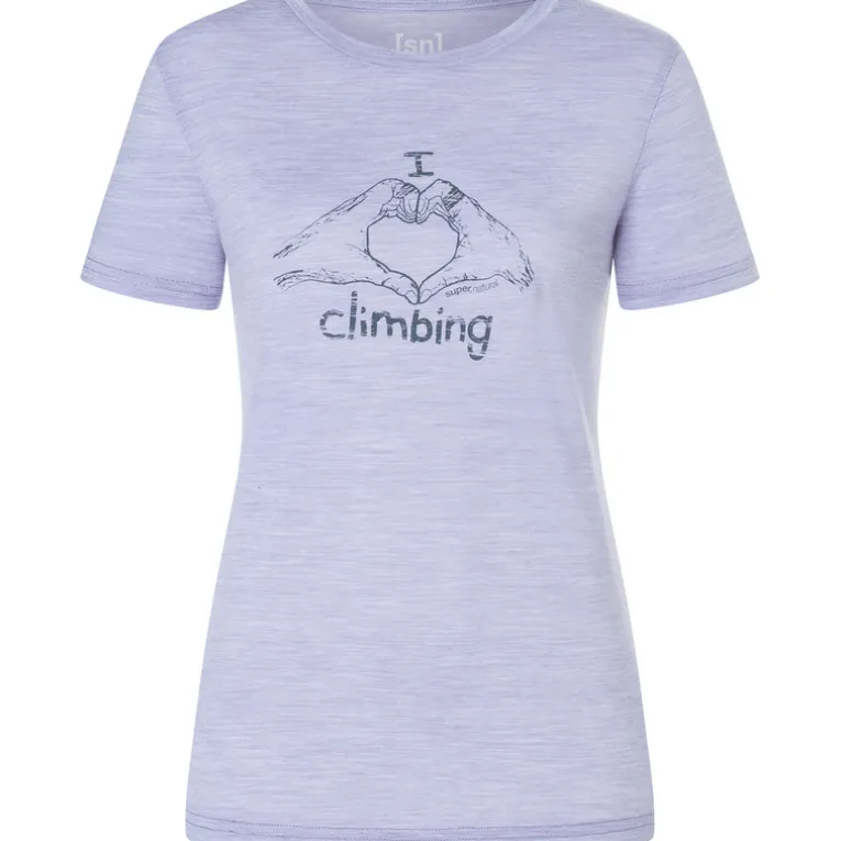 Damen I Love Climbing T-Shirt