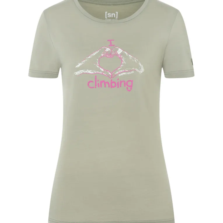 Damen I Love Climbing T-Shirt