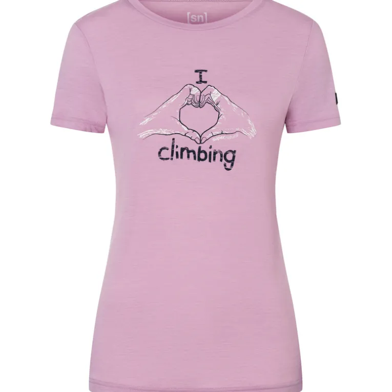Damen I Love Climbing T-Shirt
