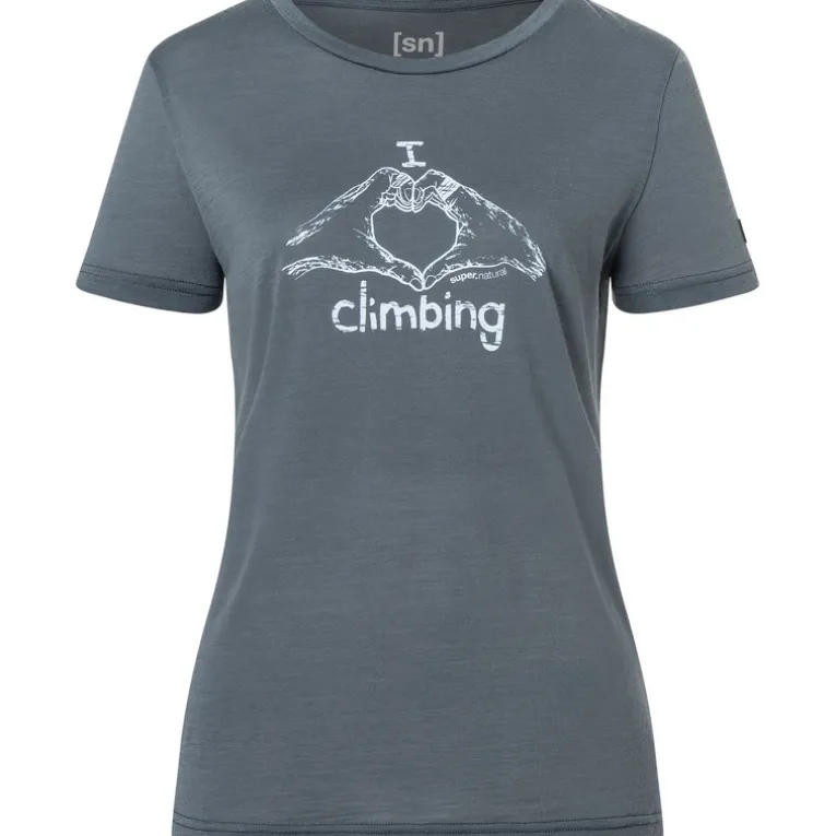 Damen I Love Climbing T-Shirt