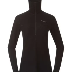 Damen Inner:Dual Merino Half Zip Longsleeve