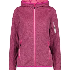 Damen Knitted Hoodie Jacke