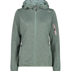 Damen Knitted Hoodie Jacke