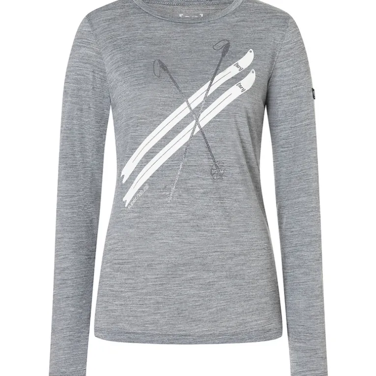 Damen Kryssede Ski Longsleeve