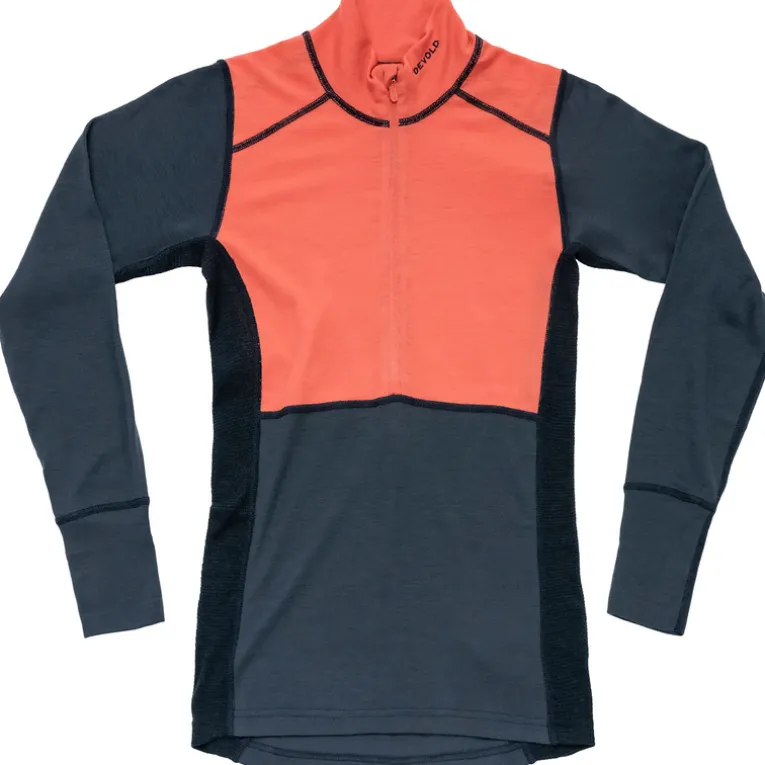 Damen Lauparen Merino 190 Zip Neck Longsleeve