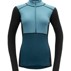 Damen Lauparen Merino 190 Zip Neck Longsleeve