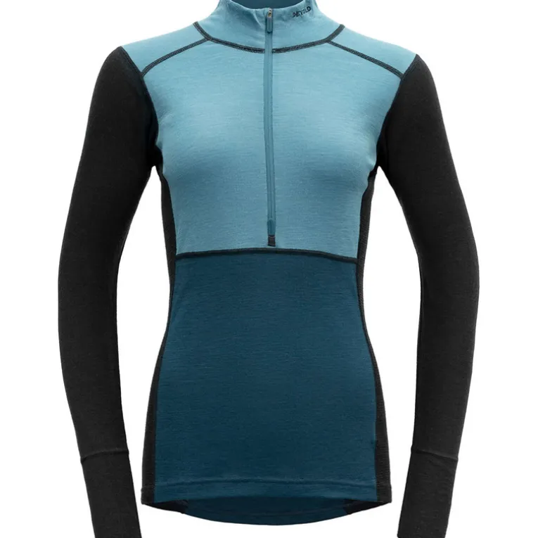 Damen Lauparen Merino 190 Zip Neck Longsleeve