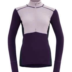 Damen Lauparen Merino 190 Zip Neck Longsleeve