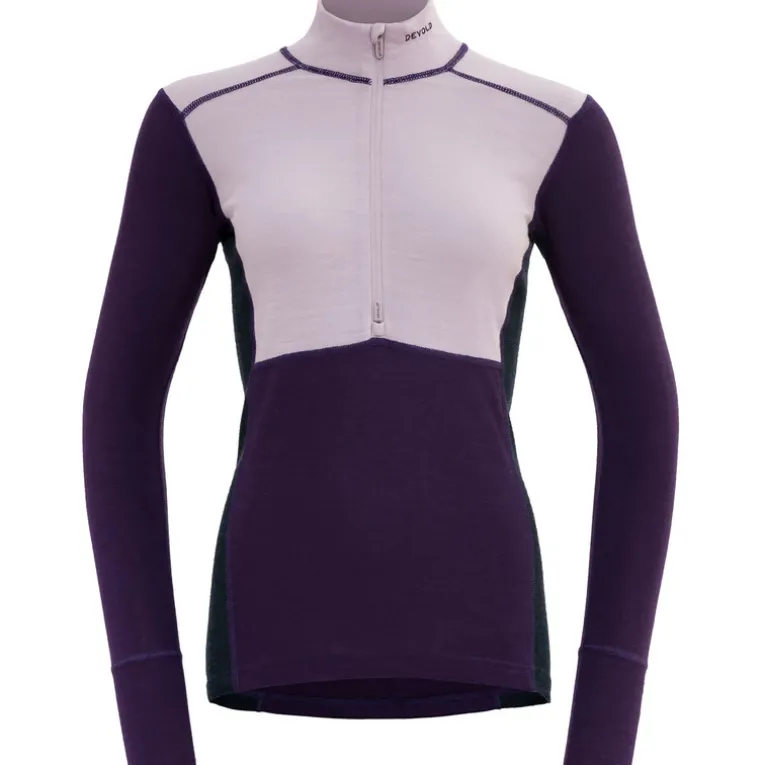 Damen Lauparen Merino 190 Zip Neck Longsleeve