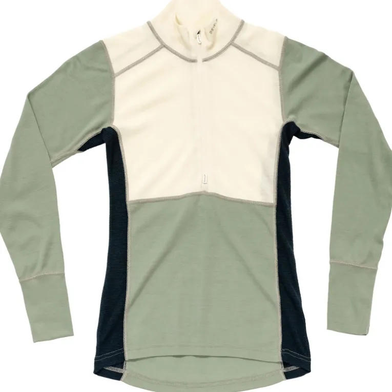 Damen Lauparen Merino 190 Zip Neck Longsleeve
