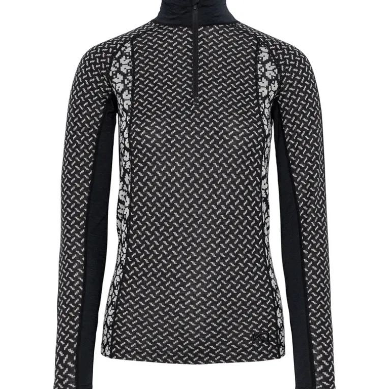 Damen Lekker Half Zip Longsleeve