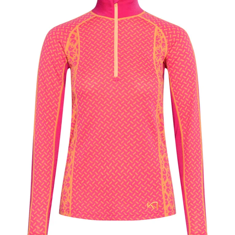 Damen Lekker Half Zip Longsleeve
