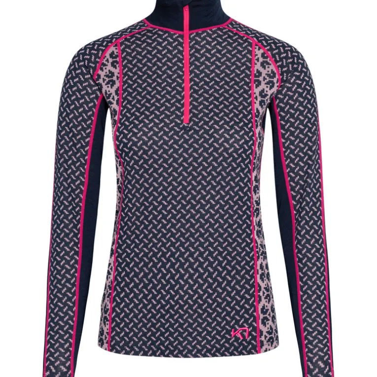 Damen Lekker Half Zip Longsleeve
