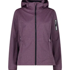 Damen Light Melange Softshell Jacke