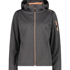 Damen Light Melange Softshell Jacke