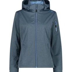 Damen Light Melange Softshell Jacke