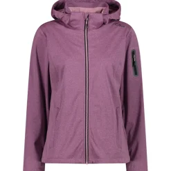 Damen Light Melange Softshell Jacke