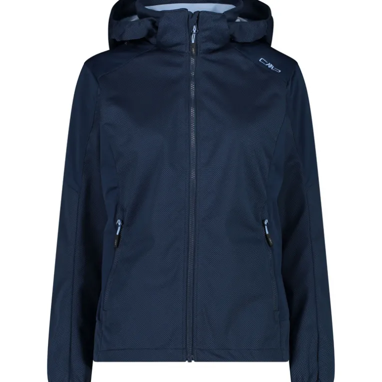 Damen Light Softshell Hoodie Jacke