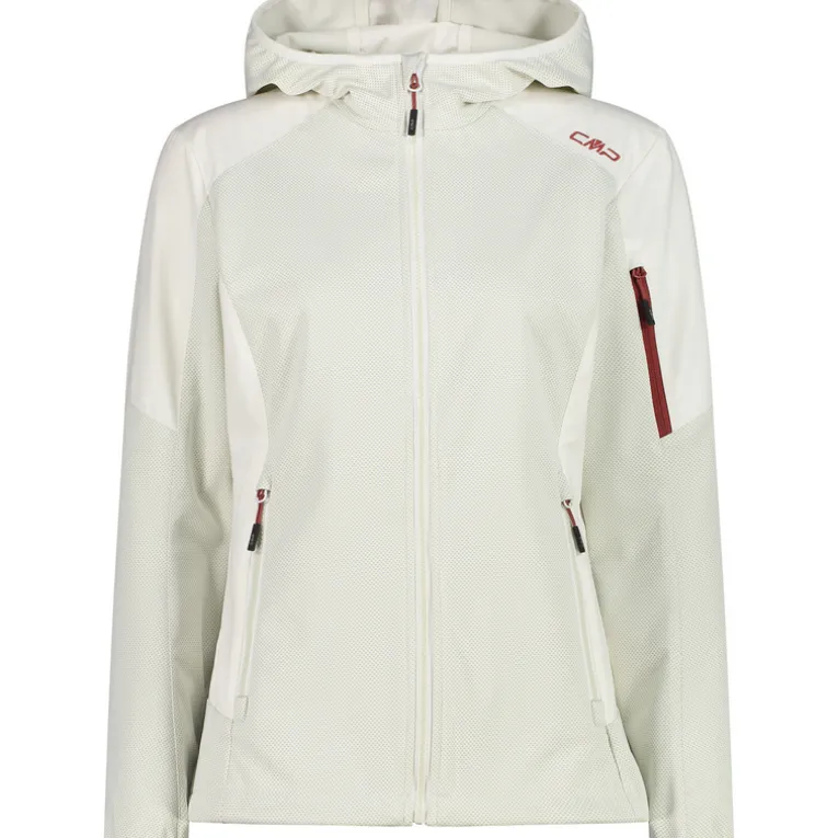 Damen Light Softshell Hoodie Jacke