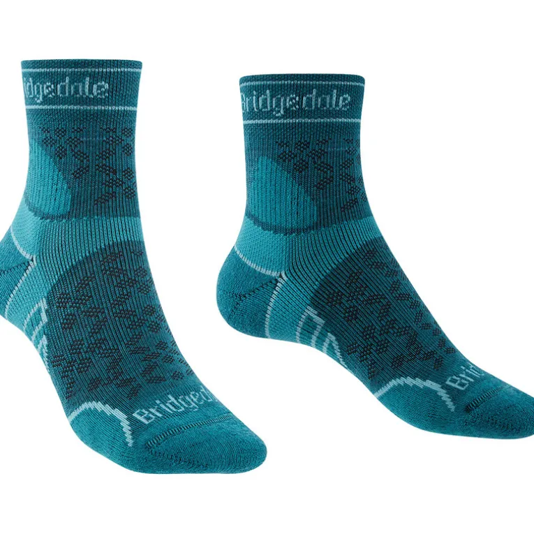 Damen Lightweight T2 Merino Sport 3/4 Crew Socken