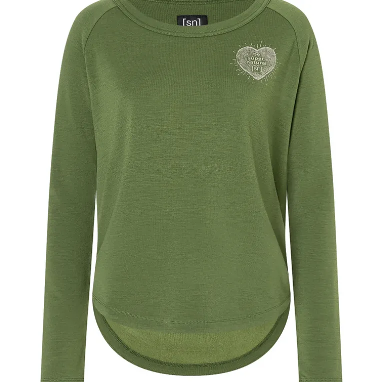 Damen Little Heartwood Crew Pullover