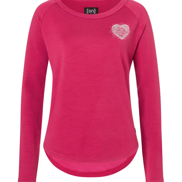 Damen Little Heartwood Crew Pullover