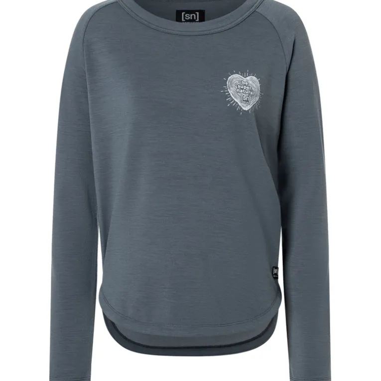 Damen Little Heartwood Crew Pullover