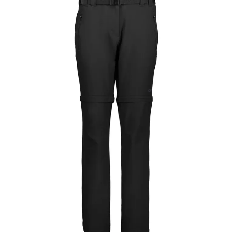 Damen Long Zip Off Hose