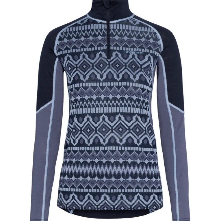 Damen Malia Half Zip Longsleeve