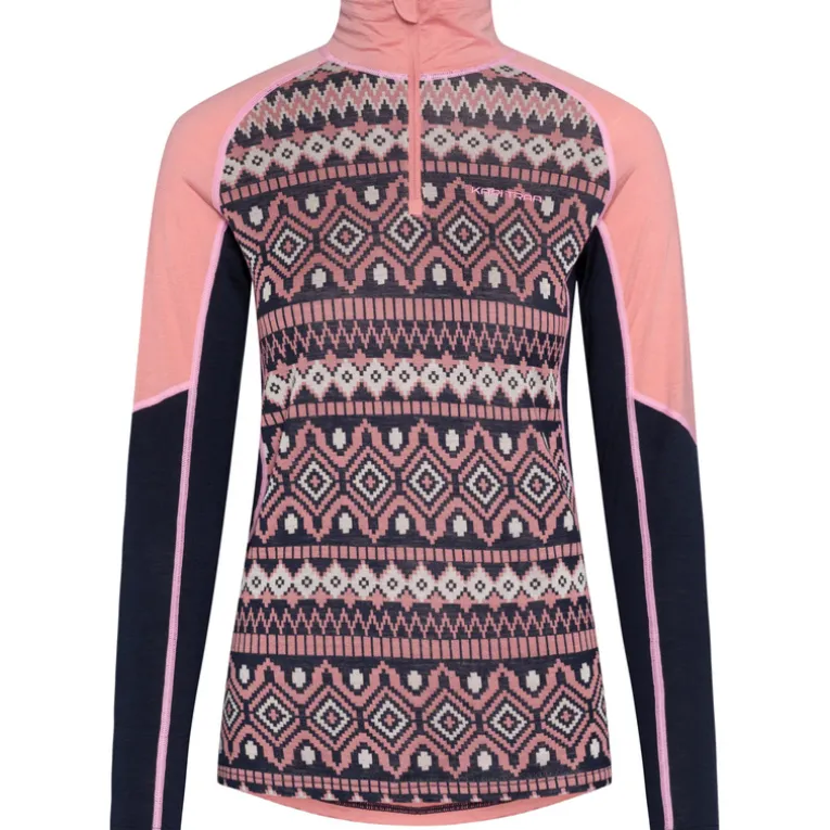 Damen Malia Half Zip Longsleeve
