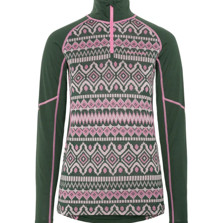 Damen Malia Half Zip Longsleeve