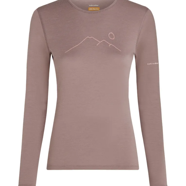 Damen Merino 200 Oasis Rainer Ridge Longsleeve