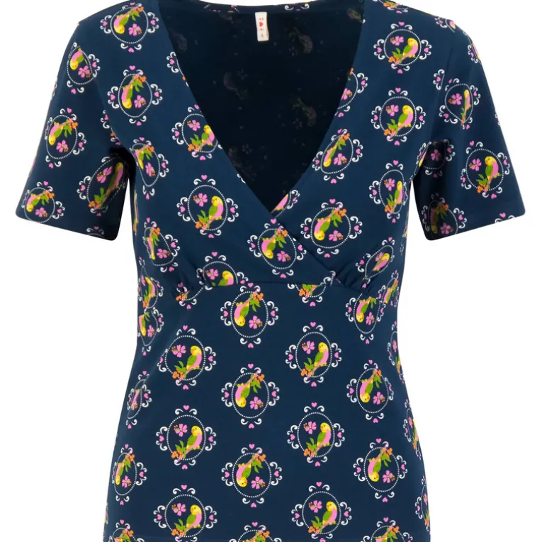 Damen Mon Soleil Cache T-Shirt