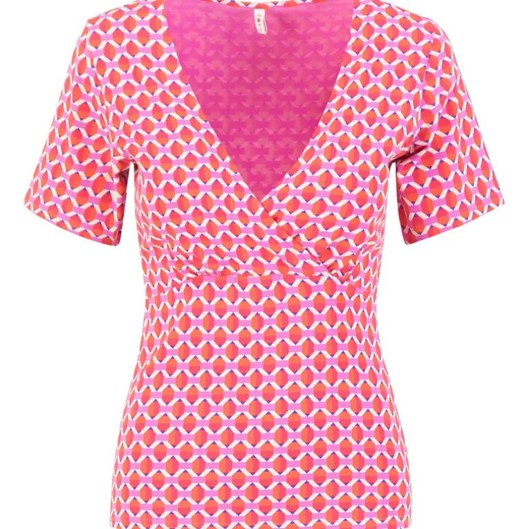 Damen Mon Soleil Cache T-Shirt