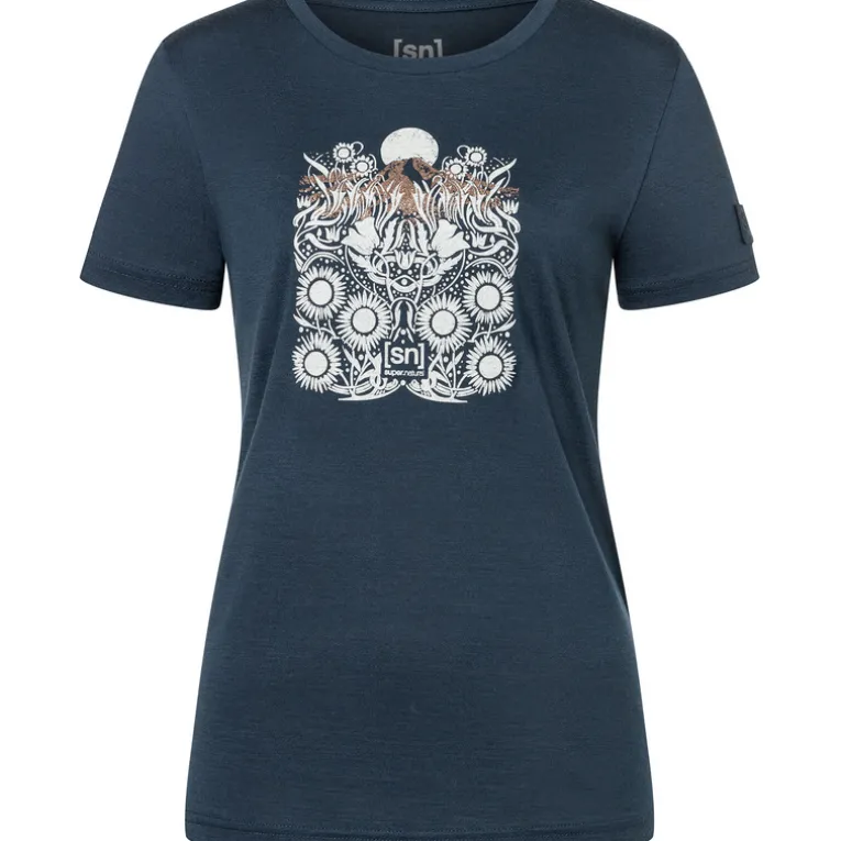 Damen Mount Flower Bio J T-Shirt