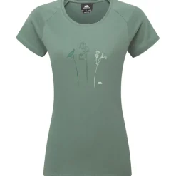 Damen Mountain Flower T-Shirt