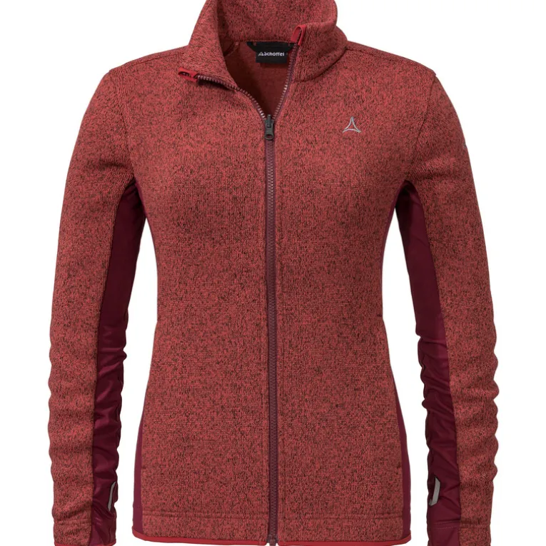 Damen Oberau Zip In Fleece Jacke