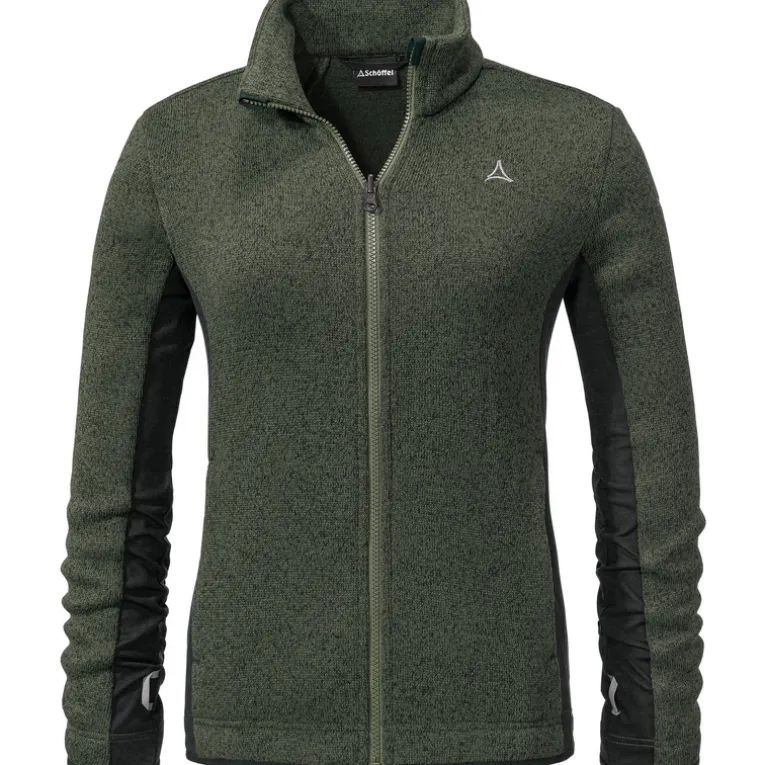 Damen Oberau Zip In Fleece Jacke