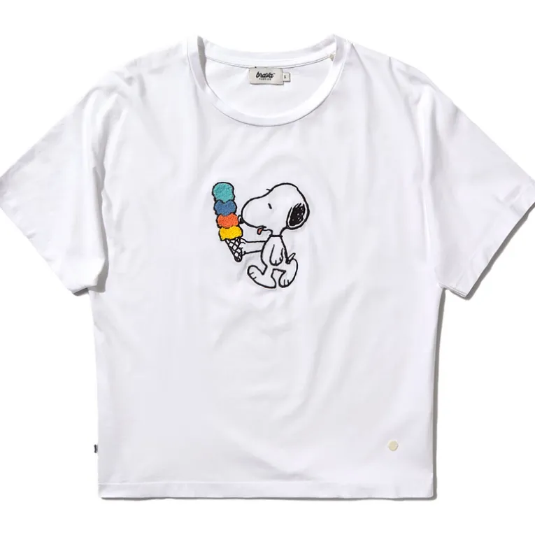 Damen Peanuts Icecream Oversize T-Shirt