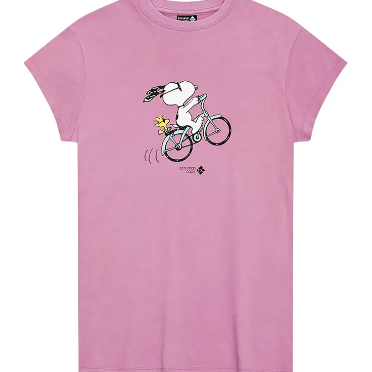Damen Peanuts: Radln T-Shirt