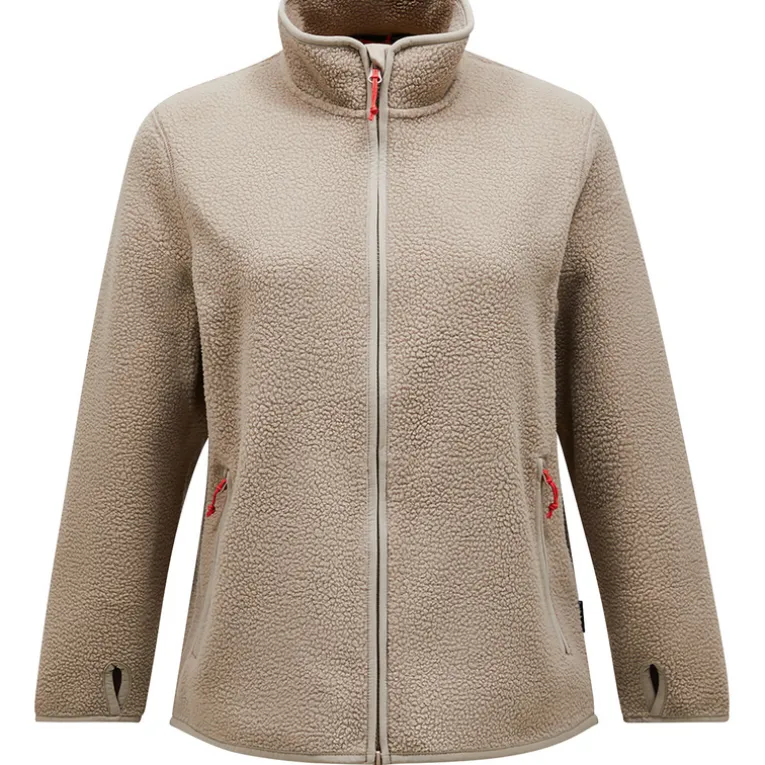 Damen Pile Jacke