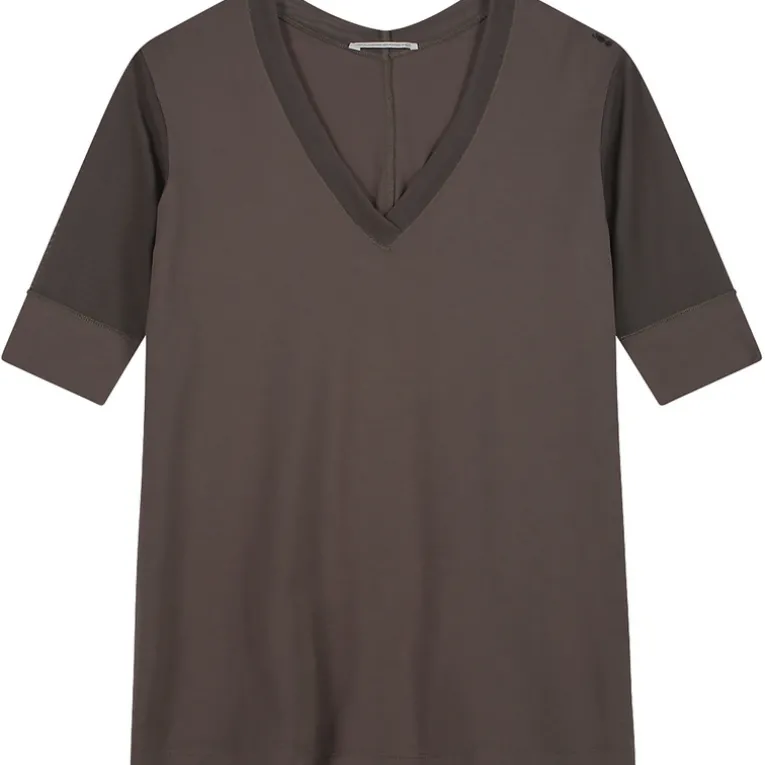 Damen Polynesia V-Neck T-Shirt
