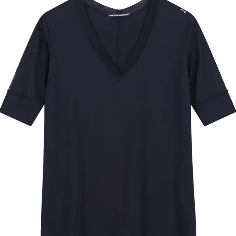 Damen Polynesia V-Neck T-Shirt