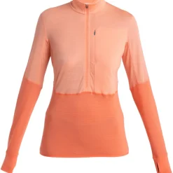 Damen Realfleece Descender Half Zip Longsleeve