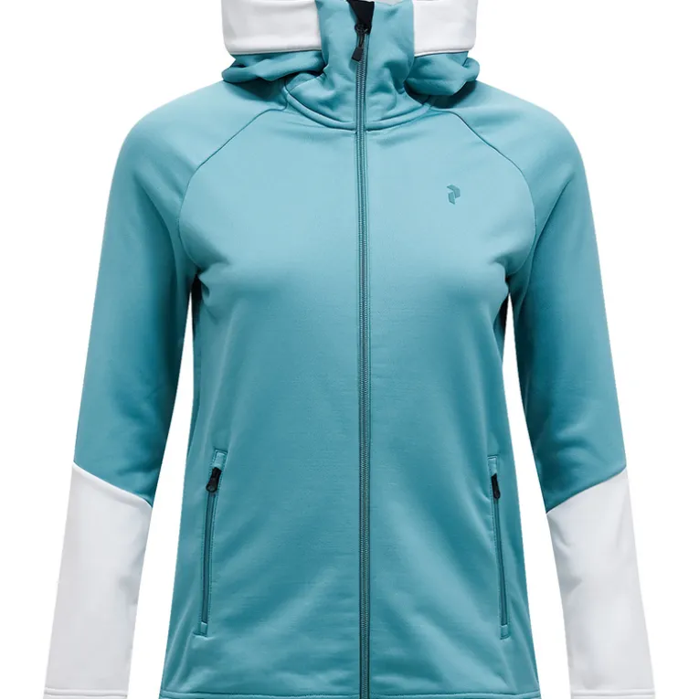 Damen Rider Essentials Hoodie Jacke